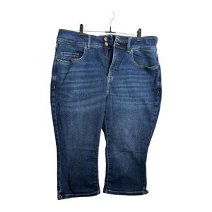 Tighter Tummy Fit High-Rise Pedal Jean sz 18